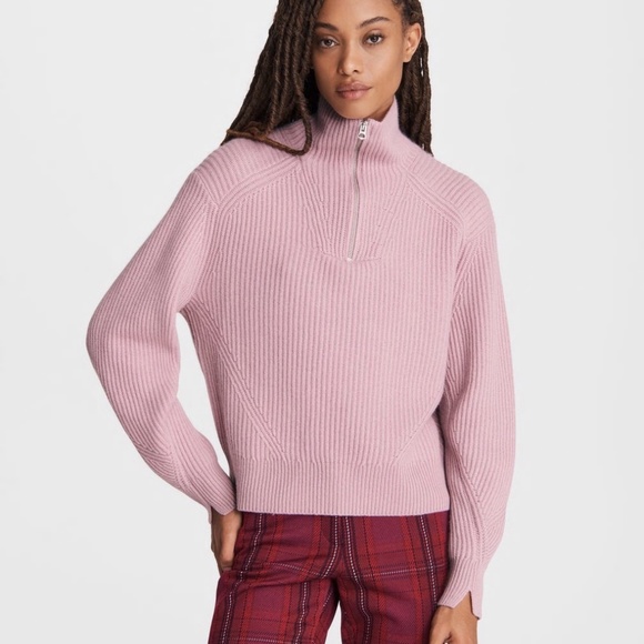 Pierce Cashmere Half Zip Sweater from Rag and Bone - Picture 4 of 13